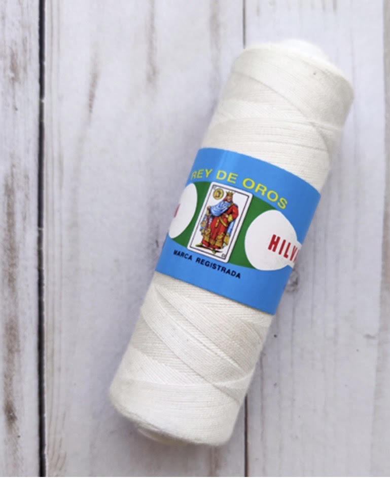 Hilo hilvanar Rey de Oro 40gr blanco